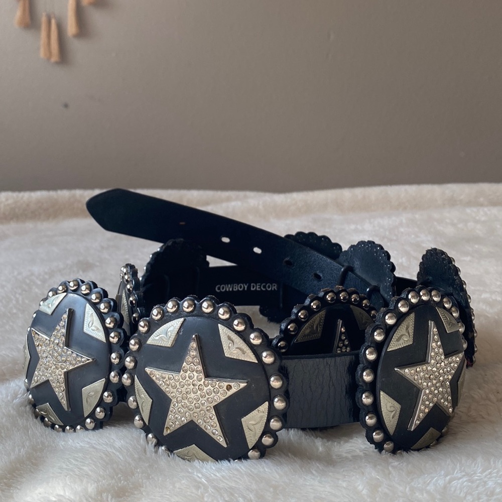 Cowboy decor belt